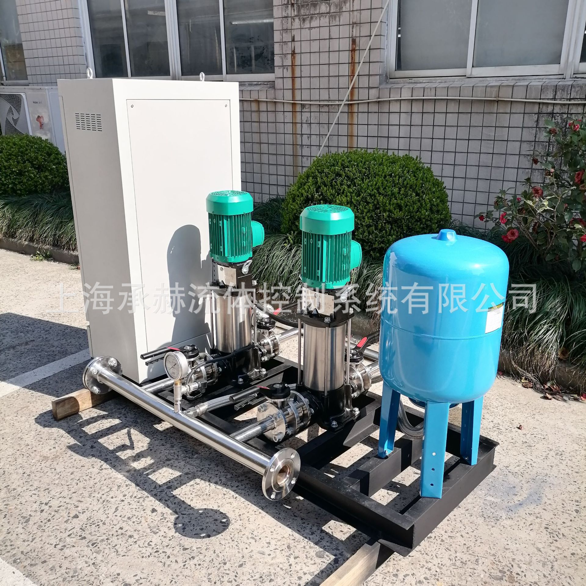 德国威乐变频增压泵组一控二HELIX FIRST V1002不锈钢多级离心泵