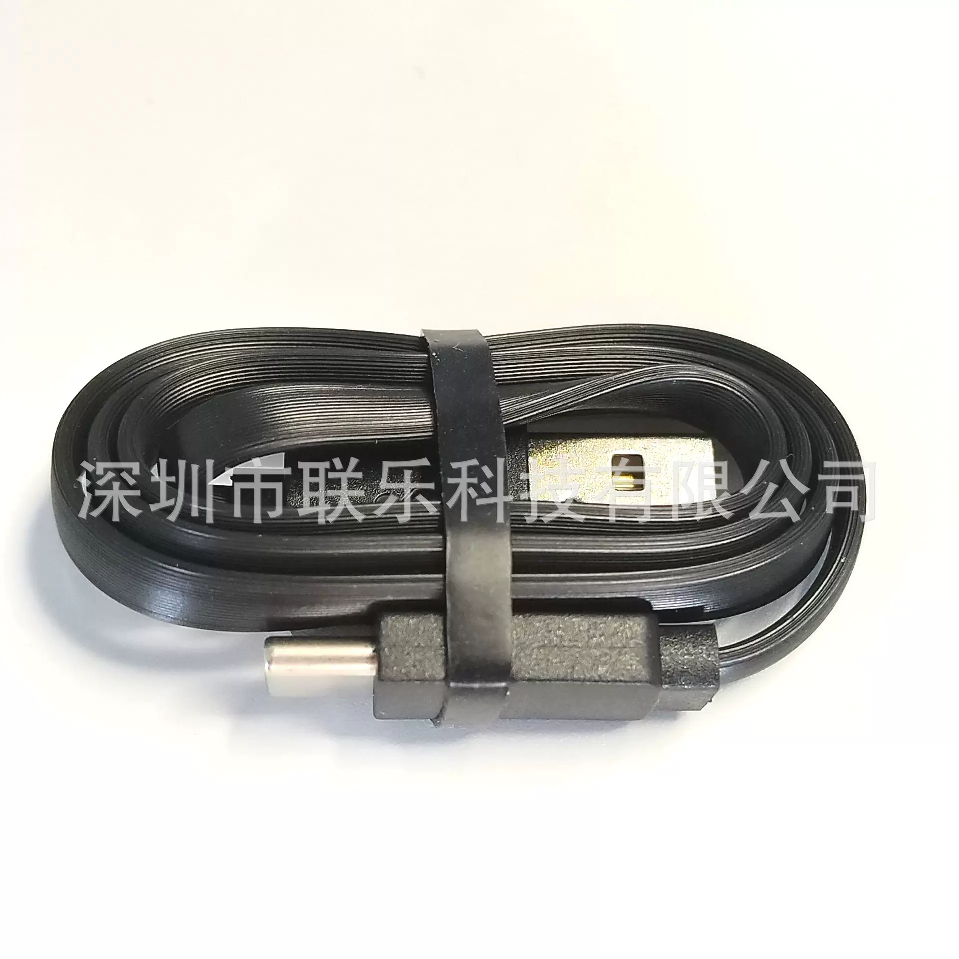 USB转Type-C充电面条线2芯快充移动电源配机线Type C充电线2A 4.6