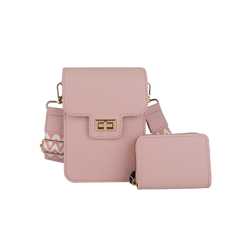 Bolsos para mujer 2025 nuevo bolso vertical para teléfono móvil transfronterizo, monedero colgante, bolso de mensajero con correa de hombro ancha retro de alta gama