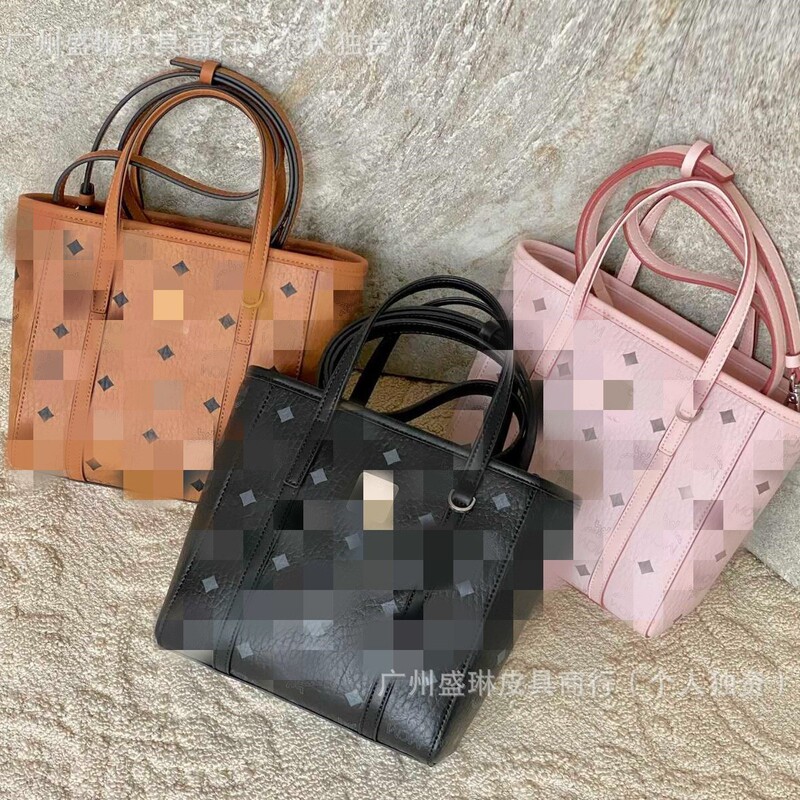 New Mc Vegetable Basket Bag Women's Classic Shopping Bag Printed Shoulder Crossbody Bag Simple and Fashionable Women's Bag