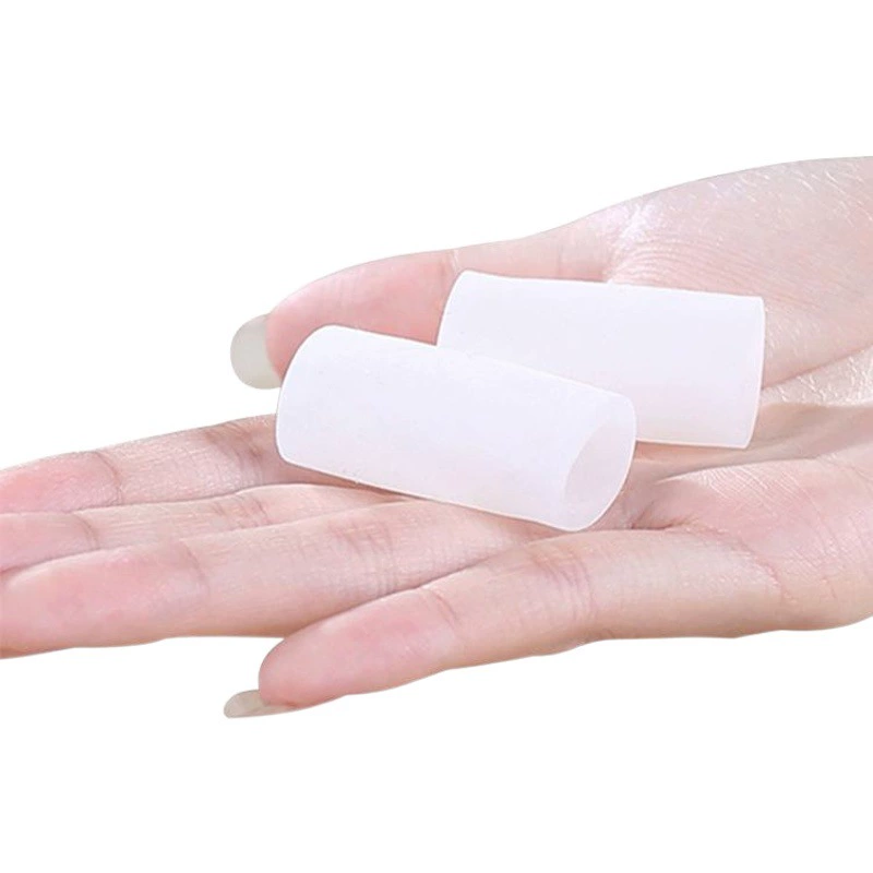 Защитные накладки на пальцы ног от натирания, мозолей на каблуках, для игры в футбол и баскетбол, силиконовые защитные чехлы для ногтей на пальцах.
