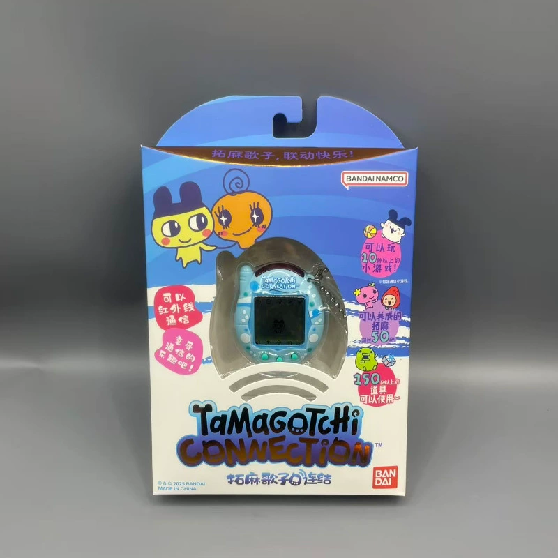 Игрушка виртуальный питомец Bandai Tamagotchi Connection — реплика и подключаемые модели, разные цвета (12 коробок)