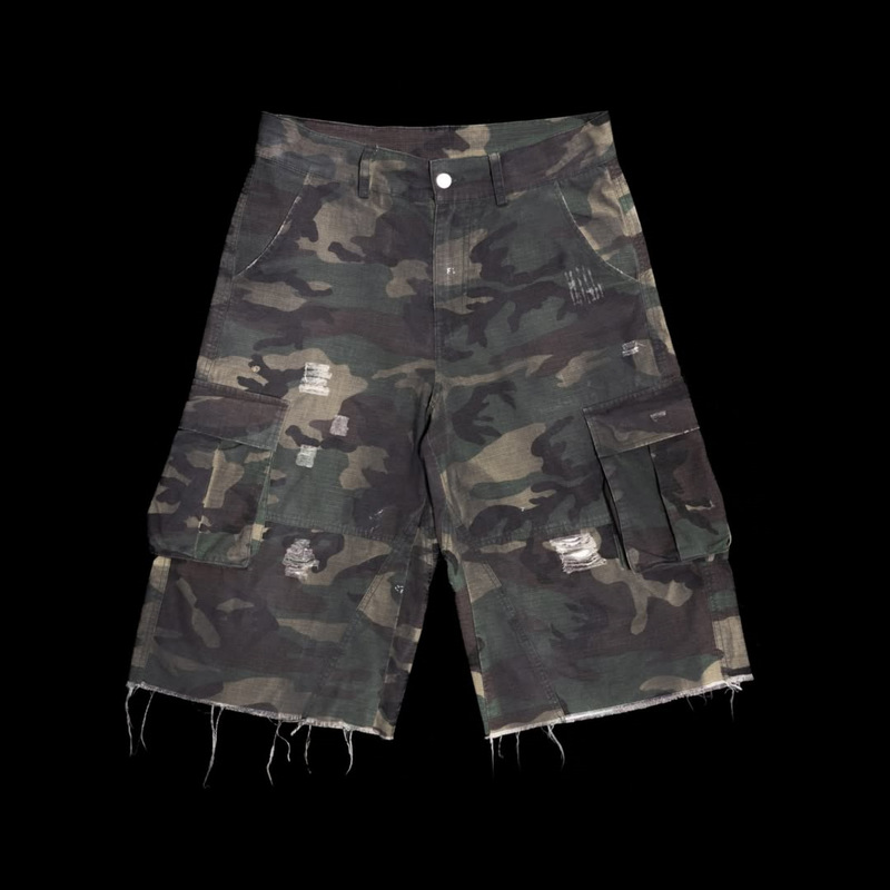 American-Style Niche Street Vintage Loose Camouflage Versatile Street Hip-Hop Style Ripped Denim Shorts Wholesale American-Style Niche Street Vintage Loose Camouflage Versatile Street Hip-Hop Style Ripped Denim Shorts Wholesale