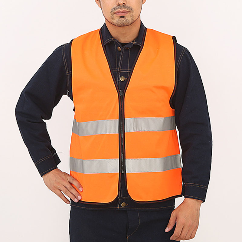 chaleco de seguridad reflectante chaleco de construcción de ingeniería de construcción ropa reflectante de trabajo chaqueta de protección de seguridad de mano de obra ropa reflectante