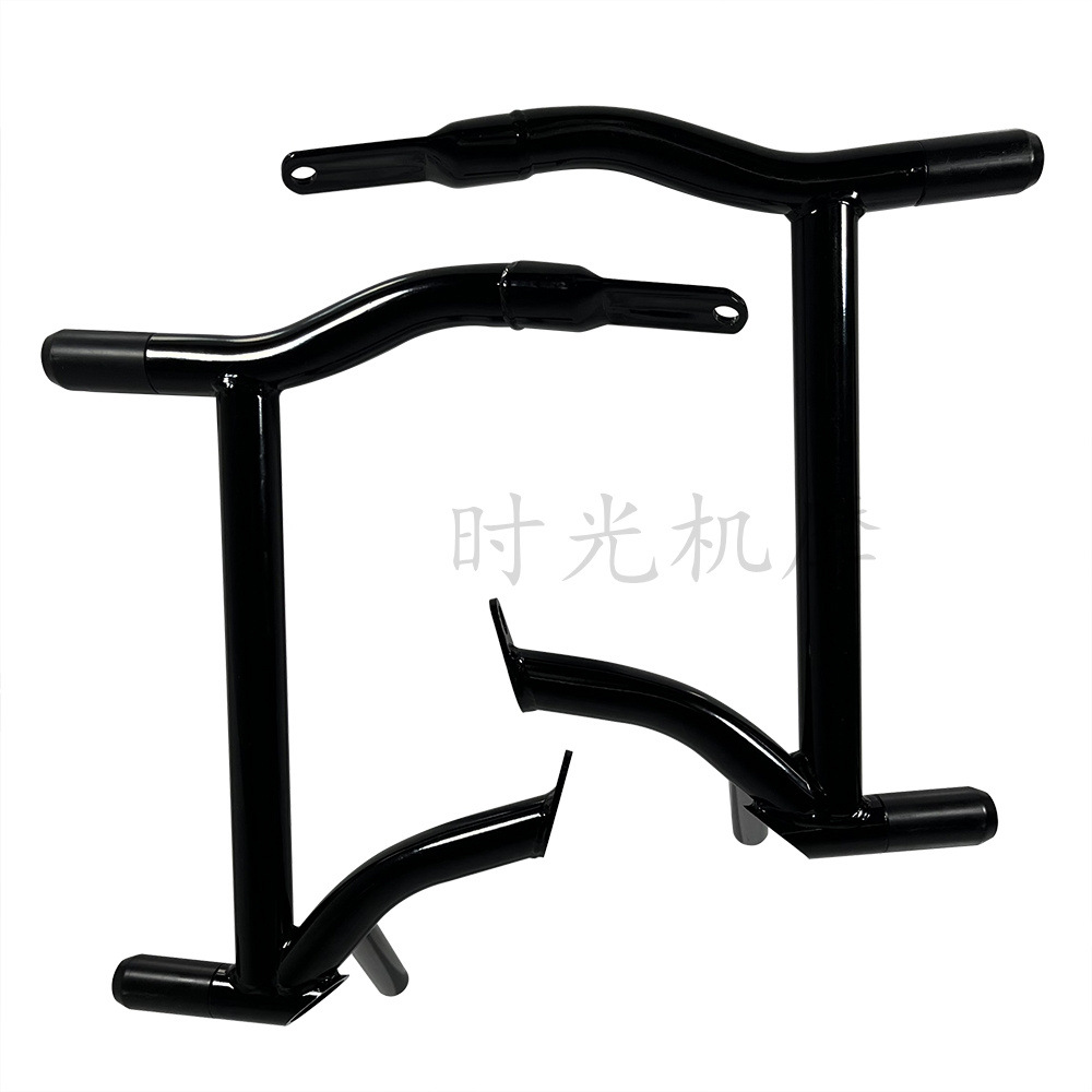 Harley Glider One-word Front Bumper Two-character Rear Guard Double Light Road Street Glide Road King Bumper