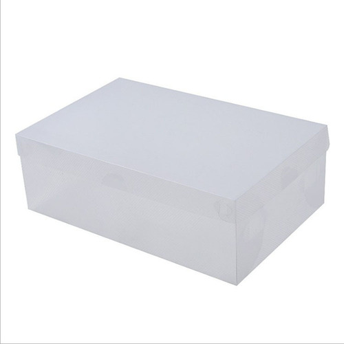 Simple transparent plastic flip-top PP shoe box shoe storage box dust-proof and moisture-proof home organizing shoe box manufacturer