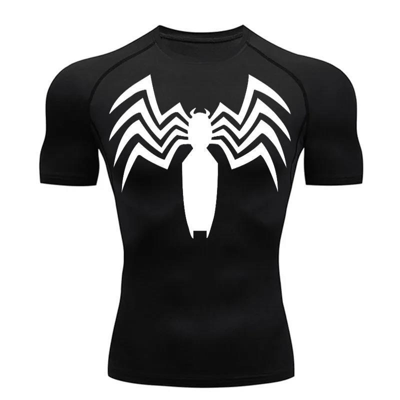 Men's Compression Shirt Short-sleeved Running T-shirt Long-sleeved T-shirt Sunscreen Second-layer Skin Quick-drying Fitness Sports Clothing