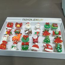 厂家直销万圣节发光戒指闪光立体图案手指灯 led圣诞南瓜鬼头戒指