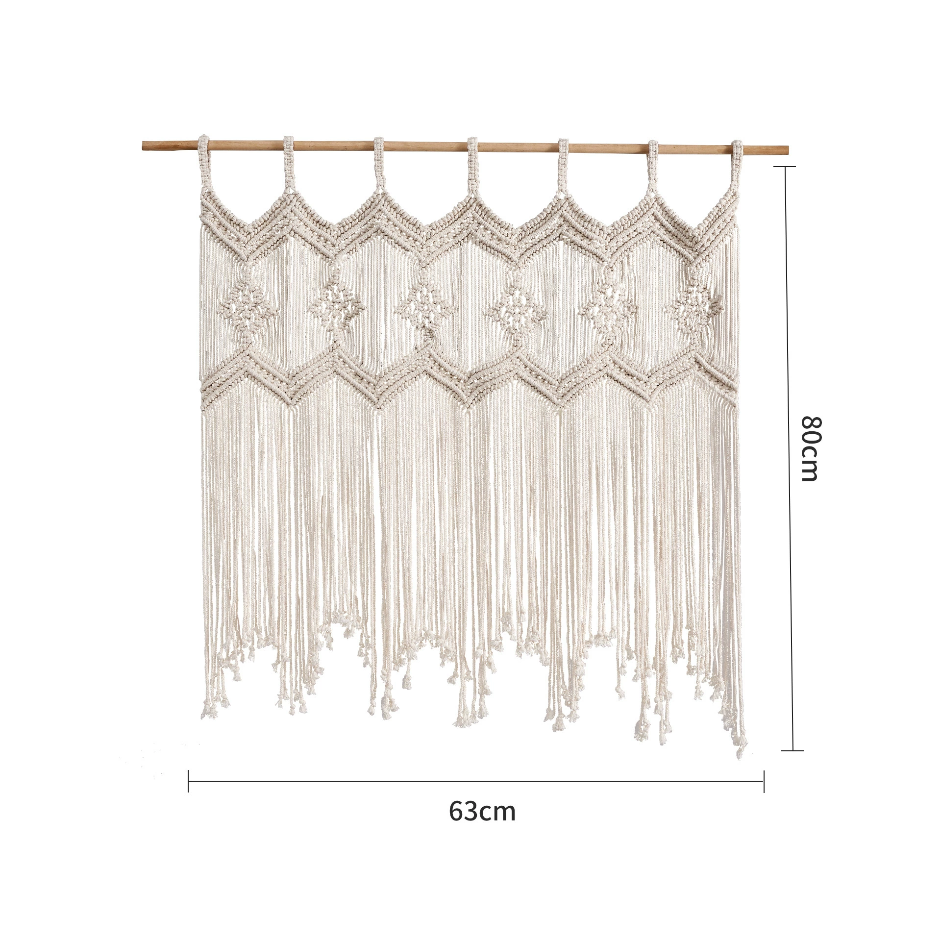 Tapestry, woven curtain, DIY, boho style