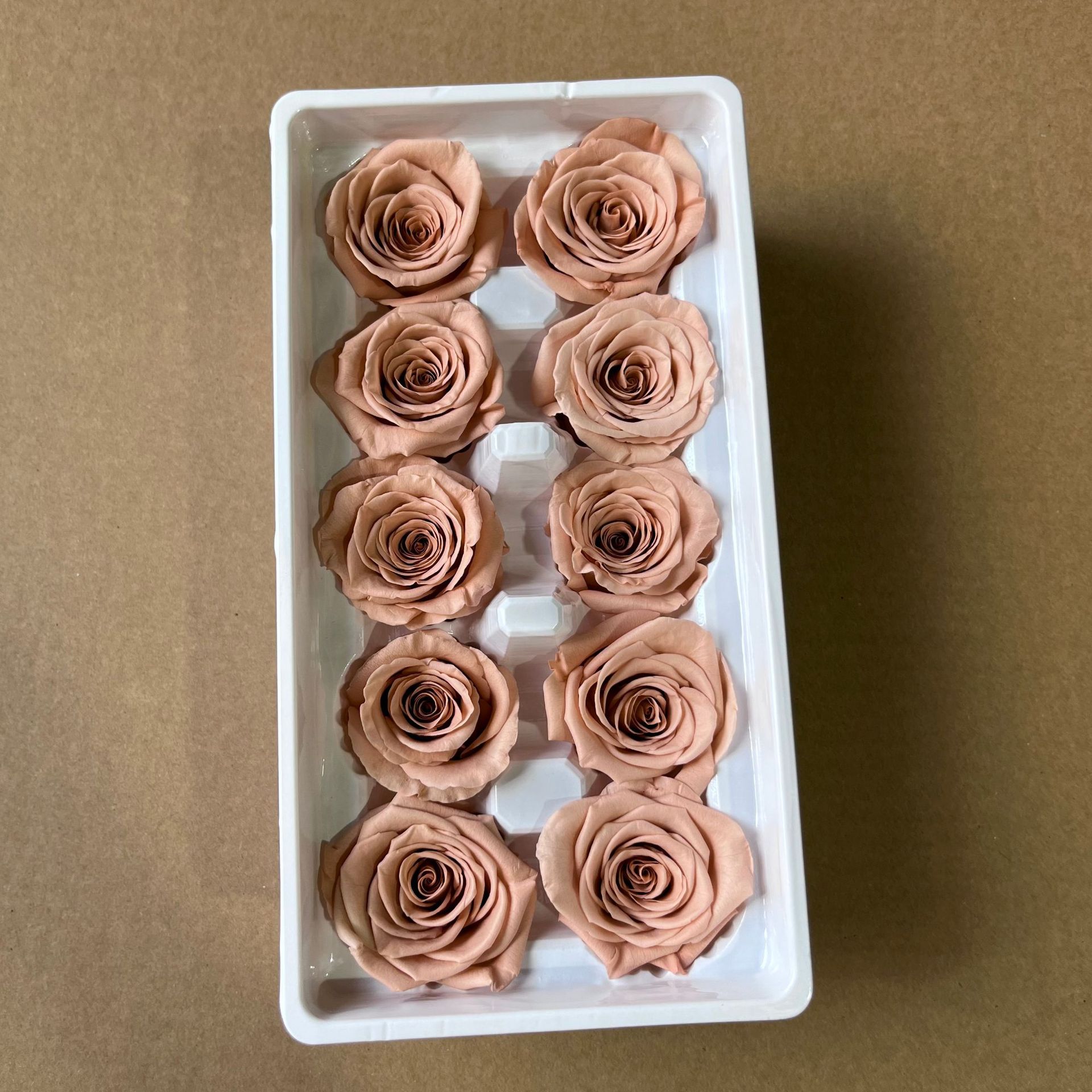 Rosas preservadas de grado A de Yunnan al por mayor, 3-4 cm, juego de 10 piezas, materiales florales para caja de regalo DIY para bodas y San Valentín