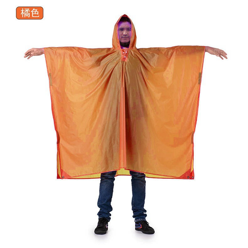 Universal travel ultra light raincoat, climbing backpack, three in one