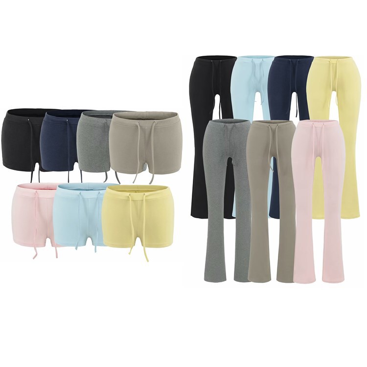 Spice Girls Drawstring Yoga Long and Short Casual Pants Women's Spring and Summer 25 Years New Slimming Leg Repair Elastic Soft Waxy Spicy Pants Spice Girls Drawstring Yoga Long and Short Casual Pants Women's Spring and Summer 25 Years New Slimming Leg Repair Elastic Soft Waxy Spicy Pants