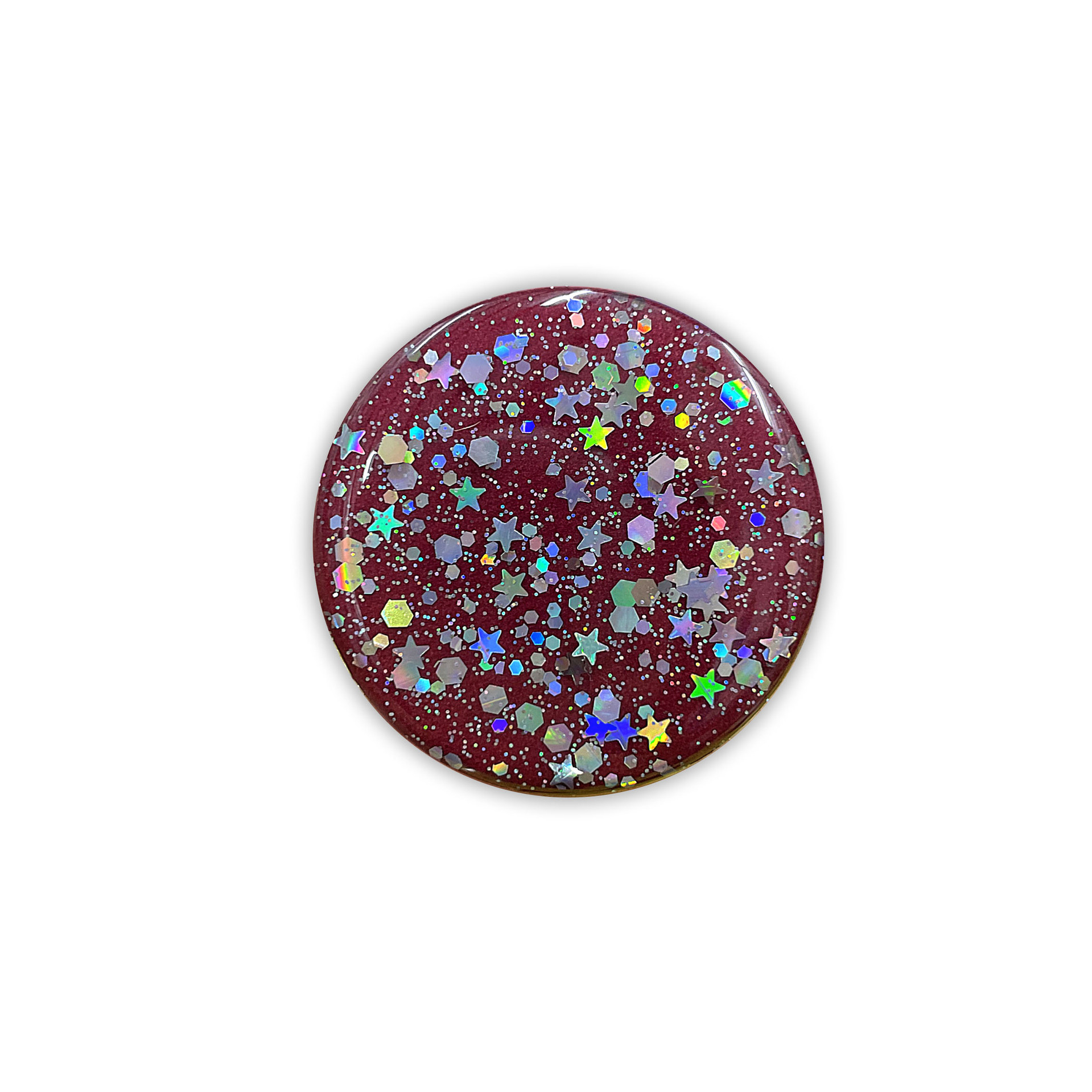 8g Weight Universal Applicable Brands Airbag Bracket Classification Epoxy Material Colorful, Starry Sky Pattern Shiny Style Colorful Starry Sky Epoxy Shiny Universal Airbag Bracket 20