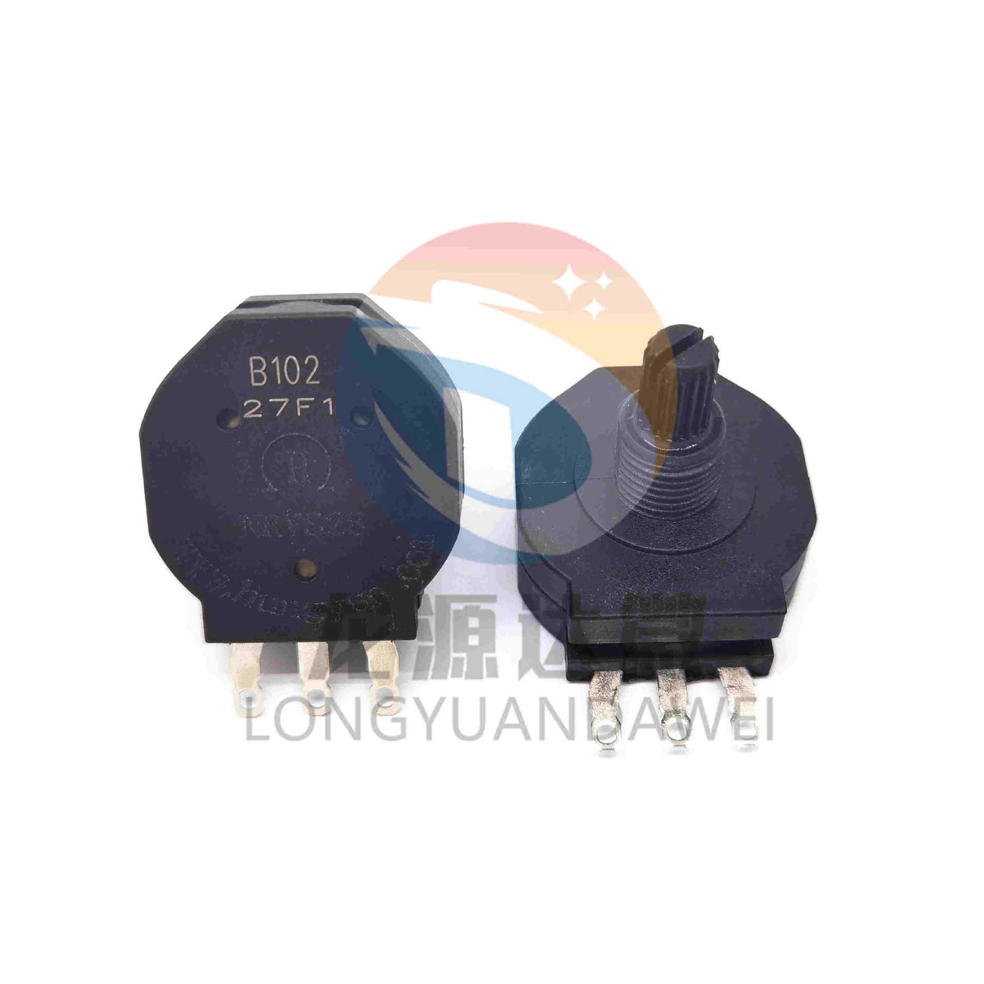 RVS28P-B102 全新现货 电焊机旋钮电位器 B102K 2W/1K 单联