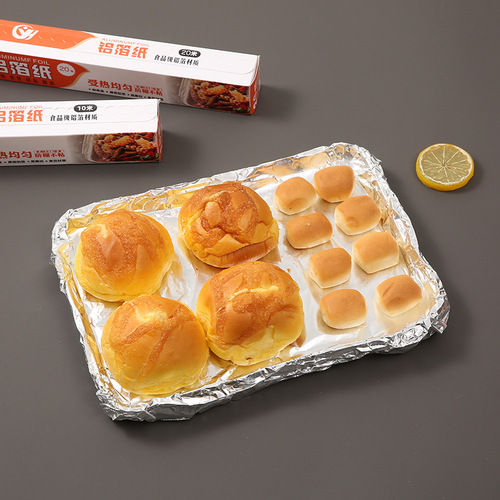 120m Source Manufacturer Foil Paper for Food, Aluminum Foil, BBQ Grill Pan, and Air Fryer – Premium Baking Parchment Paper