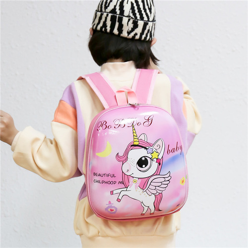 Wholesale  Autumn and Winter New Cartoon Animal Hard Shell Bags Kindergarten School Bags Baby Toy Bags Children’s Backpacks