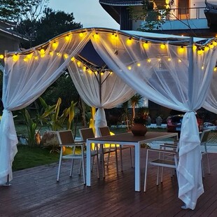 Outdoor Courtyard and Garden Sun Protection Parking Tent Swan Canopy Gazebo Rainproof Uv Protection Windproof