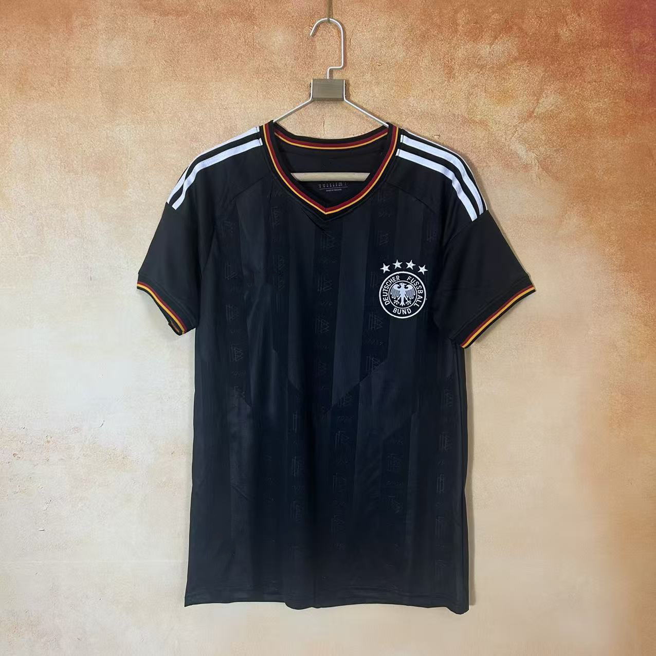 2627 nueva camiseta de fútbol de la Copa del Mundo Francia España edición de fans del equipo nacional brasileño gran cantidad de manga corta al por mayor