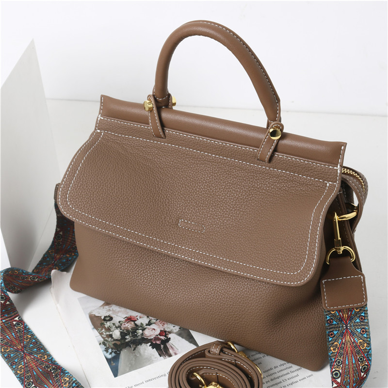 Title 16, Womens Head Layer Cowhide AB Face Commuting Cr...