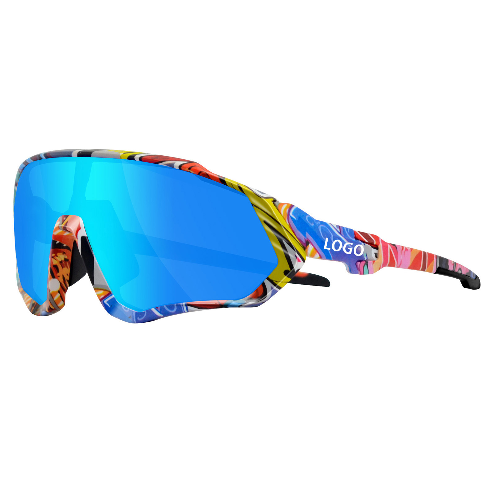 Gafas de Ciclismo Deportivas Personalizadas de TR90, Polarizado, Personalizable, para Ciclismo y Deportes al Aire Libre