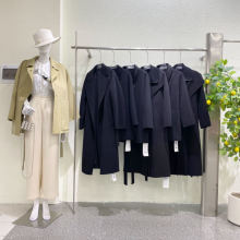 银钻世家品牌折扣女装桑蚕丝羊绒大衣尾单清货电商批发一手货源