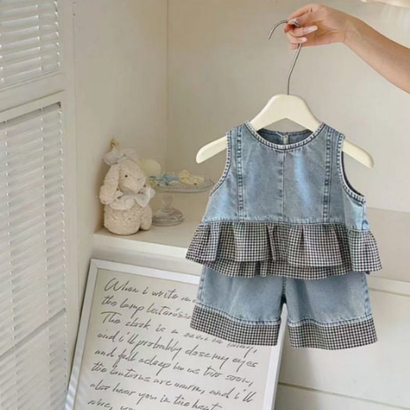 Denim summer set