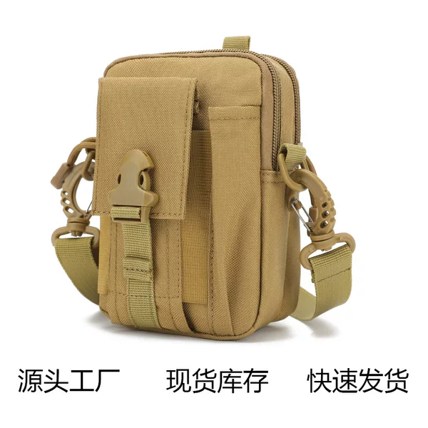 Factory Wholesale Outdoor Sports Multifunctional Military Fan Molle Tactical Waist Bag Hanging Bag Accessory Bag Crossbody Bag