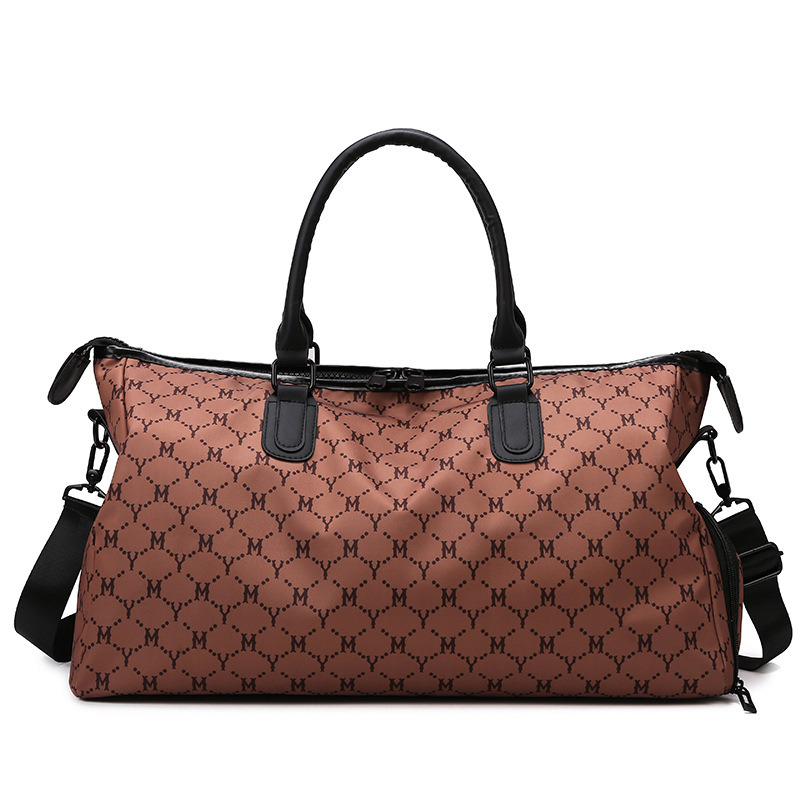 Moda letras de viaje corto viaje bolsa de viaje de gran capacidad bolsa de mochila portátil simple bolsa de mano