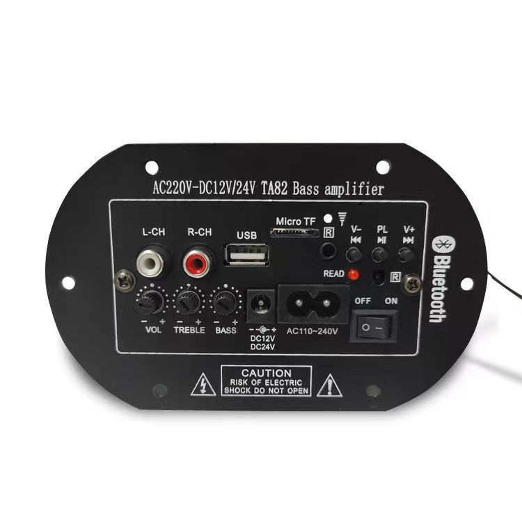 6 inch 10 inch car subwoofer modified motherboard Bluetooth power amplifier board audio circuit board car audio DIY accessories