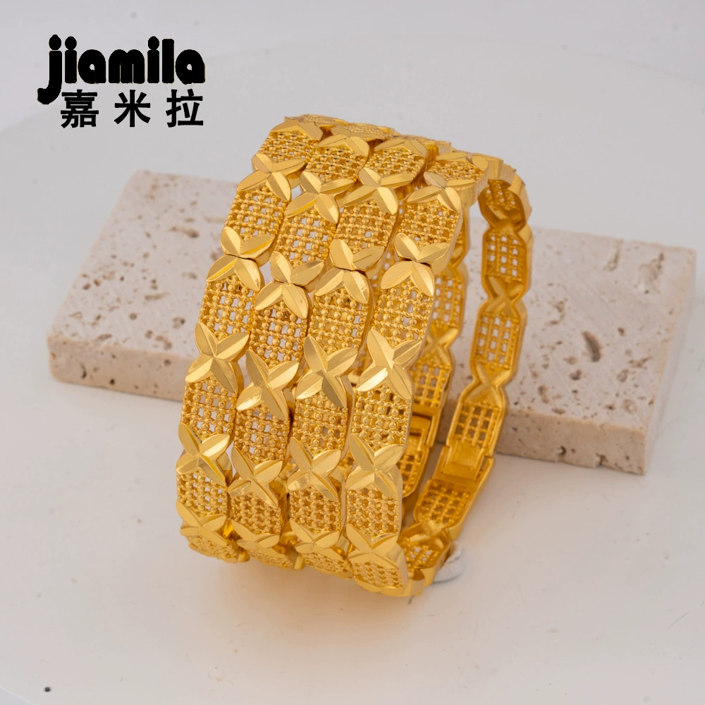 嘉米拉 Copper bracelet, fashionable jewelry, 24 carat, European style