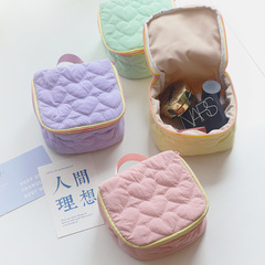 韓国版超かわいいins小清新愛化粧バッグバッグ大容量携帯旅行ハンドバッグ洗面バッグ