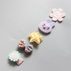 Children's hairpins girl's, hair accessory, curlers for princess, hairgrip, set, South Korea