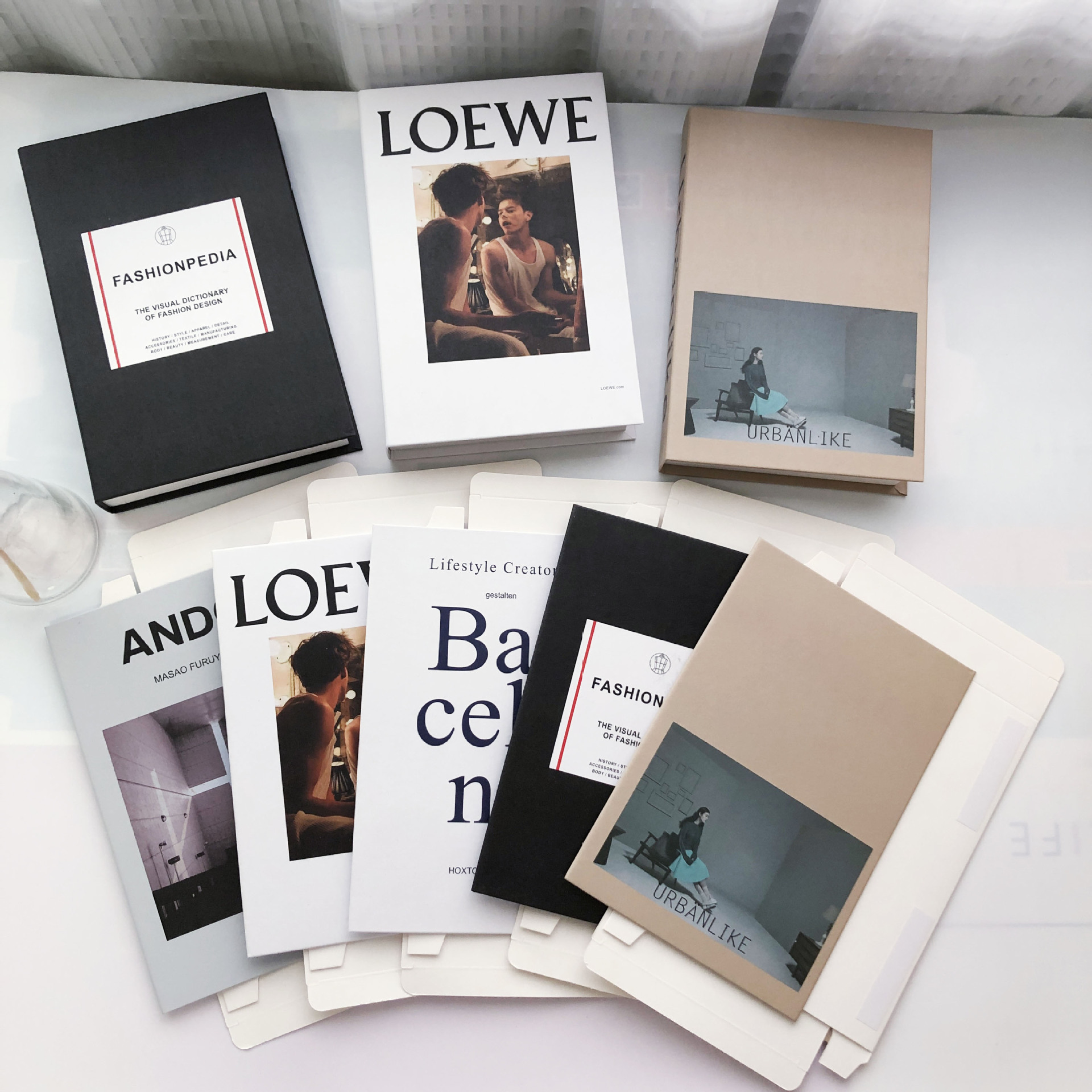 Libros falsos plegables estilo nórdico/INS, props de fotografía, decoración suave, muestra de fábrica