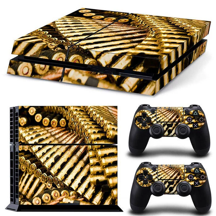 Скины‑наклейки для PS4 — модные мультяшные и стильные дизайны, матовый винил против царапин