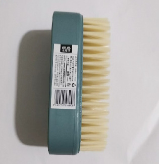 Nuevo estilo chino redondo de mano cepillo de zapatos cepillo de lavandería doméstica fina ropa de piel suave cepillo de limpieza en seco tienda oval cepillo hueco