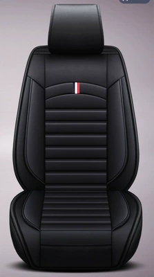 Seat cushion, seat cover Seat Covers, Full Leather Car - mysterious-black-front-row