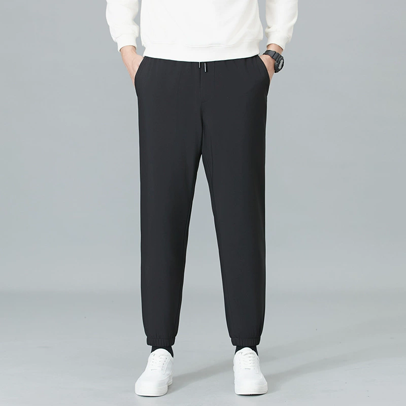 Три защитные мужские белые гусиные пуховые брюки зимой дикие спортивные штаны морозостойкие, водонепроницаемые, теплые, носить повседневные пуховые брюки мужские