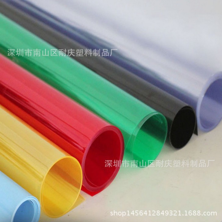 厂家现货供应 0.1-3.0mm透明pet板材 pet卷材 细沙/粗砂PET板材