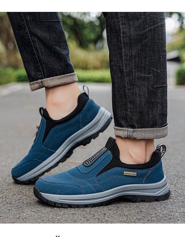 Men's Loafers, Popular Large-size Men's Slip-on Casual Sneakers, Canvas Shoes_vogvips.com