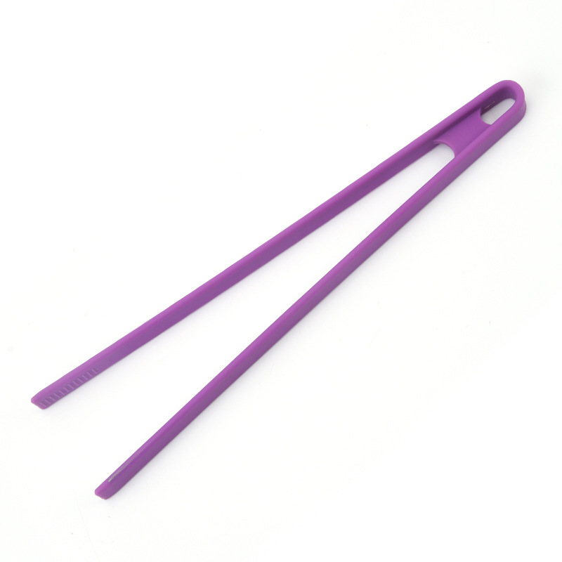 Clip de comida de silicona integrado todo incluido clip de comida pan sushi barbacoa de alta temperatura resistente buffet filete clip de silicona utensilios de cocina