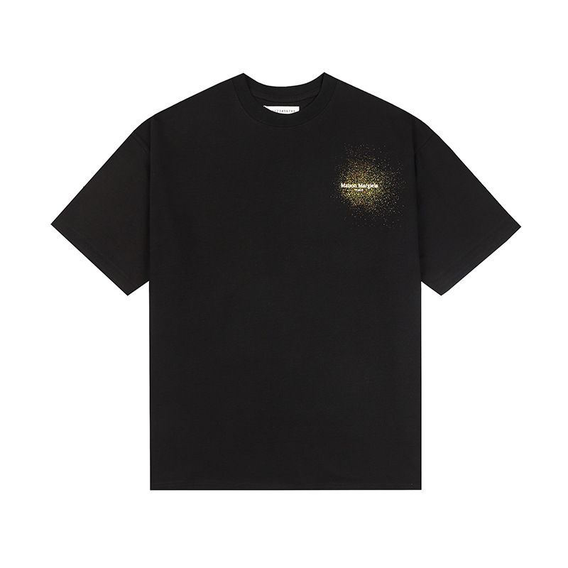Mm6マギラtシャツ2023夏新作男女カップル服アラビア数字プリント半袖|undefined