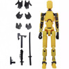 Multi-joint movable minifigure, mechanical doll, 3D, anti-stress