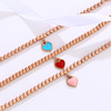 Jewelry, enamel, small design advanced round beads, bracelet, fashionable accessory with beads, high-quality style