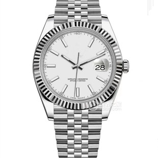 Lao Jia Men's Automatic Mechanical Watch Oyster Log Dog Teeth Ring 3235 Steel Band Men's Watch Diamond Face Blue Treasure Finger