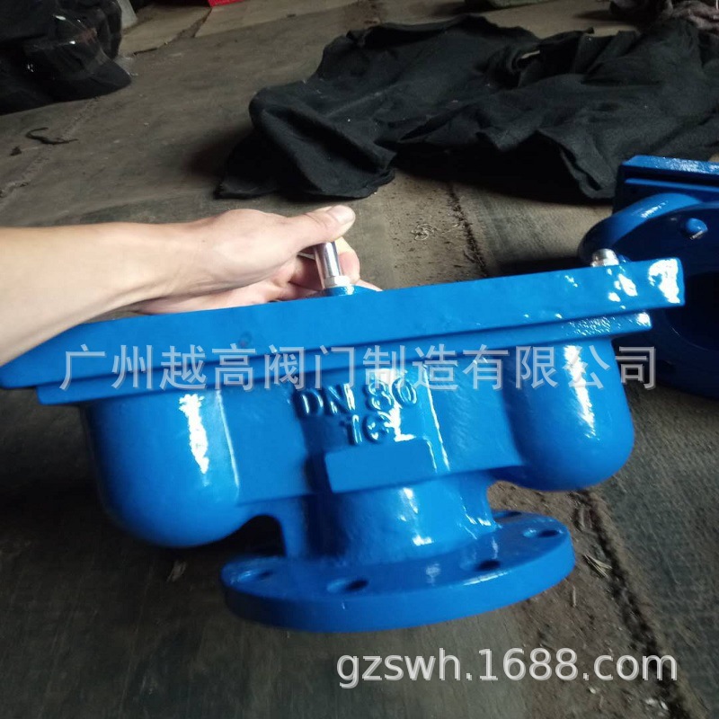 双口排气阀 QB2-10双孔排气阀 快速排气阀 法兰放气阀越海阀门