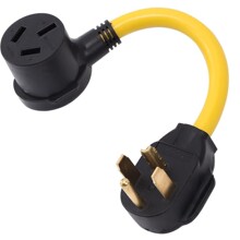 14-30P10-50R4美規電源線公插頭3母插座4芯適配器無氧銅美標延長