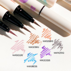 XIXI新品朋克金屬碎鑽眼線筆自然防水防汗持久根根分明細緻眼線筆