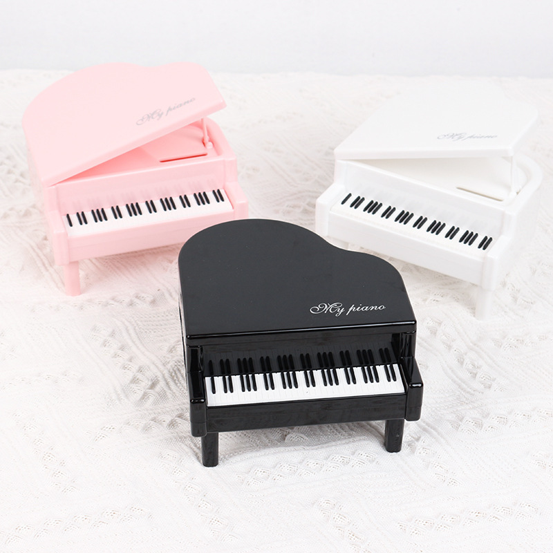 Girl's Heart Photography Photography Props Ornaments Piano Grab Week Props Piggy Bank Decoration Birthday Gift