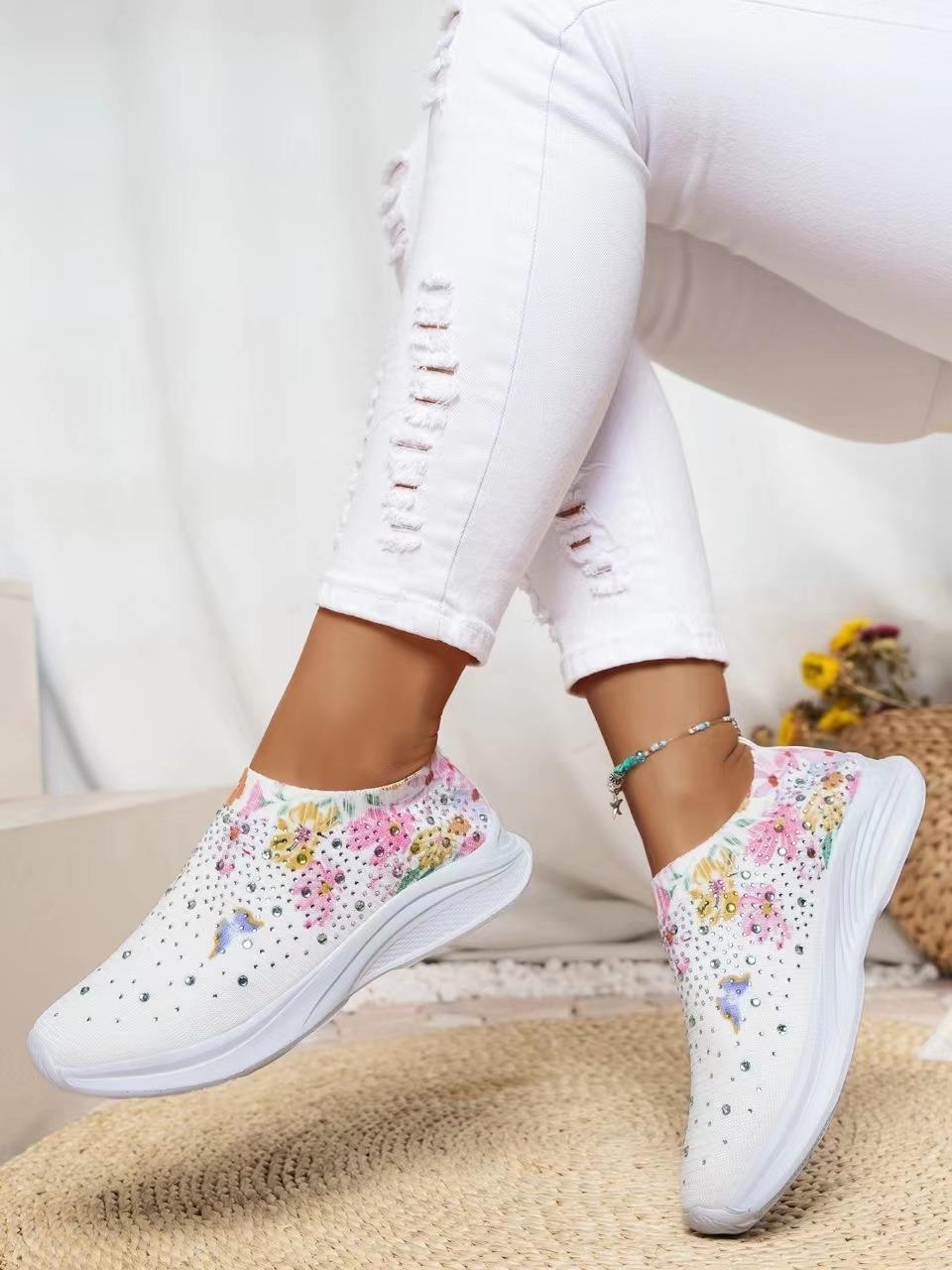 Scarpe da tennis da donna Scarpe da lavoro Sneakers Sneakers imbottite comode e leggere sintetiche in mesh_voghion.com