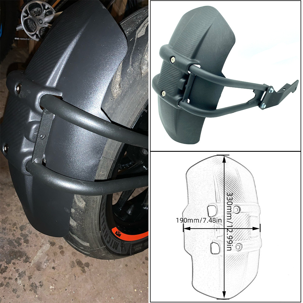 Suitable for Ktm Duke 390 125 200 250 Motorcycle Modified Rear Fender Sand Shield Mudguard